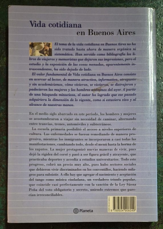 Vida cotidiana en Buenos Aires 2