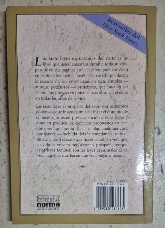 Las siete leyes espirituales del éxito