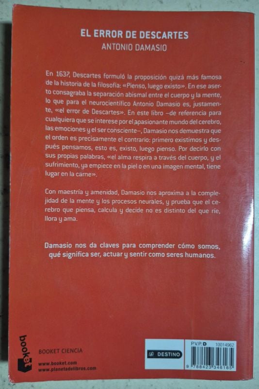 El error de Descartes