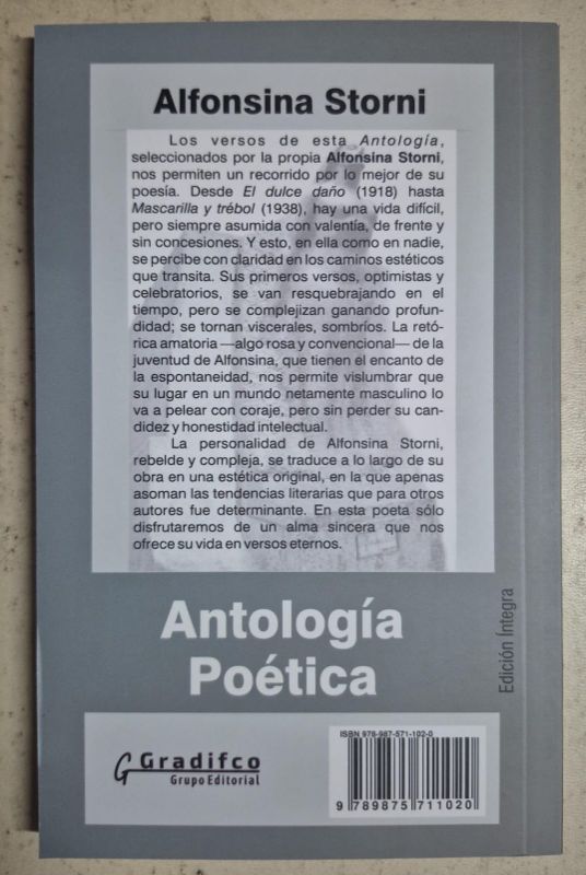 Alfonsina Storni / Antología poética / Ombú