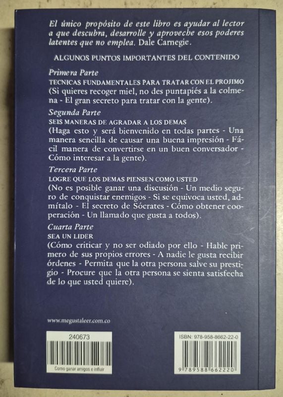 Como ganar amigos e influir sobre las personas