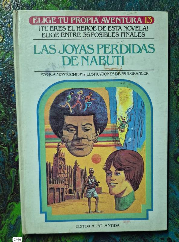 Las joyas perdidas de Nabuti Elige tu propia aventura