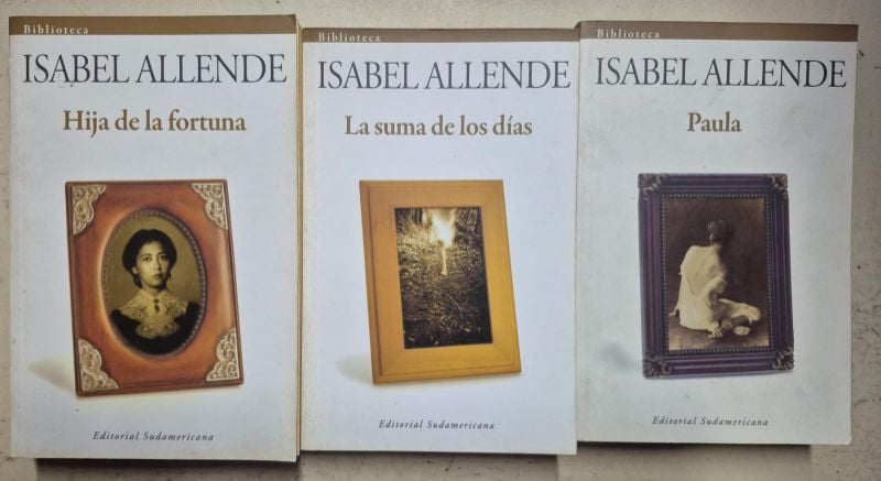 Lote Biblioteca Isabel Allende 7 libros