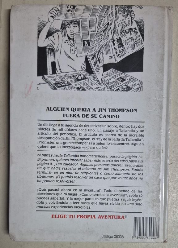 El caso del rey de la seda / Elige tu propia aventura