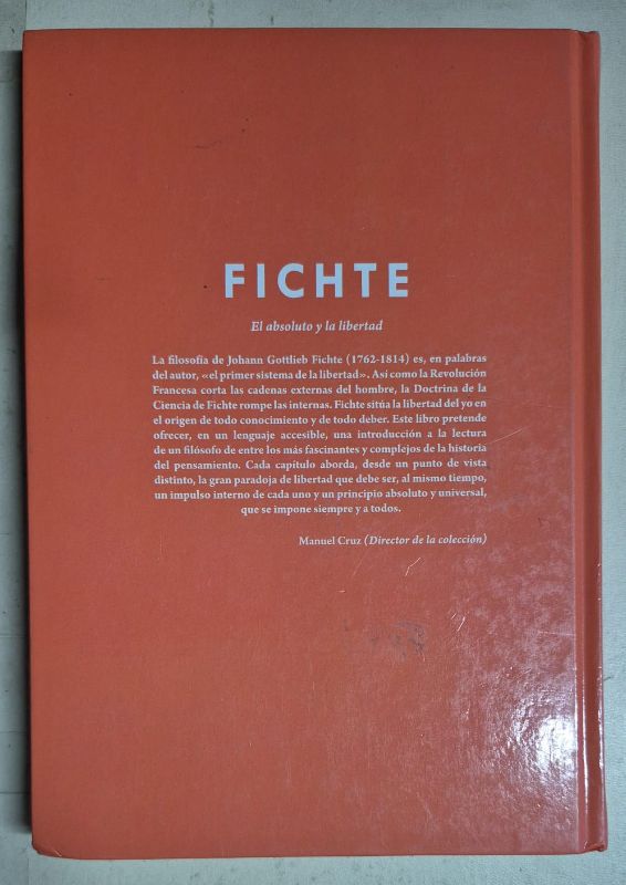 Fichte el absoluto y la verdad