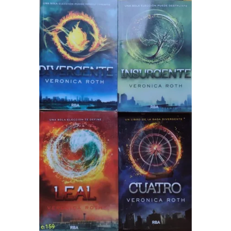 Trilogía Divergente Y Cuatro