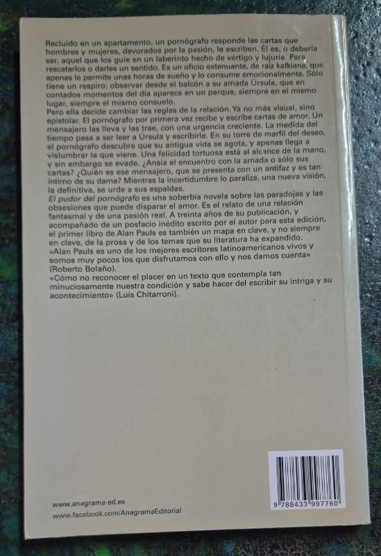 El pudor del pornógrafo