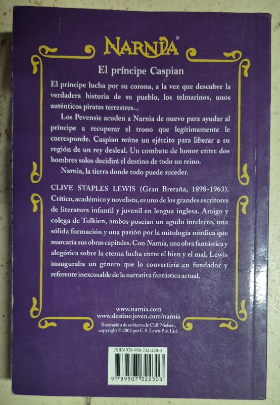 Las crónicas de Narnia El príncipe Caspian