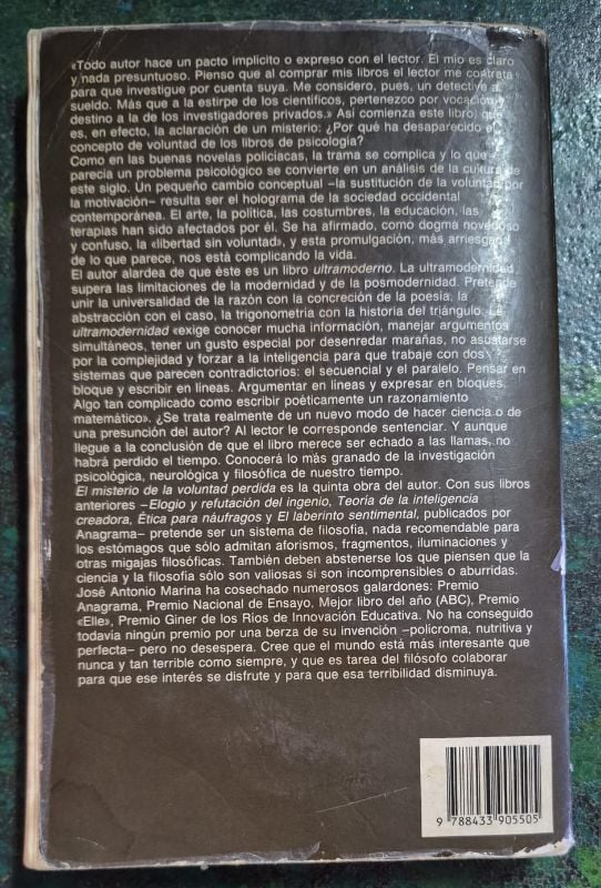 El misterio de la voluntad