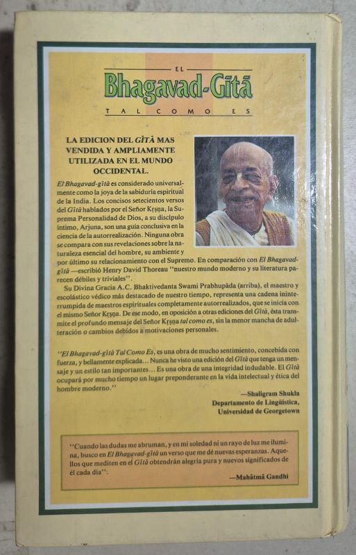 El bhagavad-gita tal como es