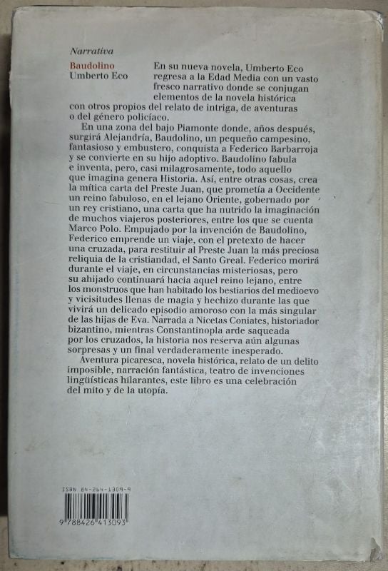 Umberto Eco / Baudolino