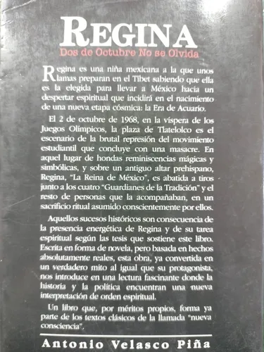 Regina Dos De Octubre No Se Olvida