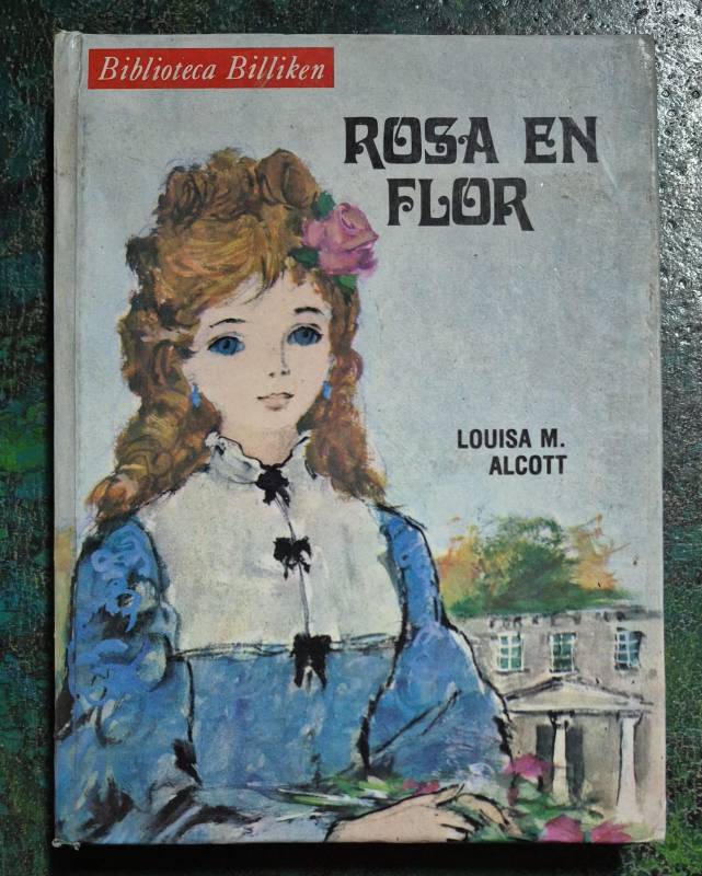 Rosa en flor