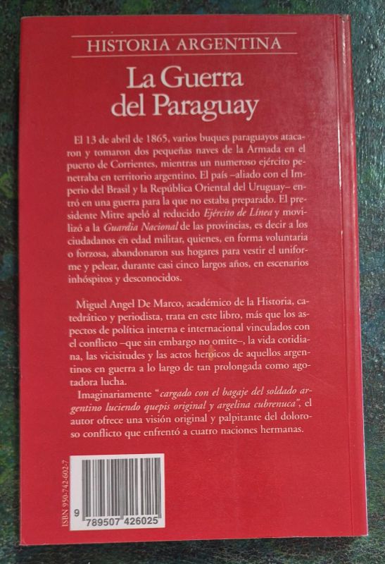 La guerra del Paraguay
