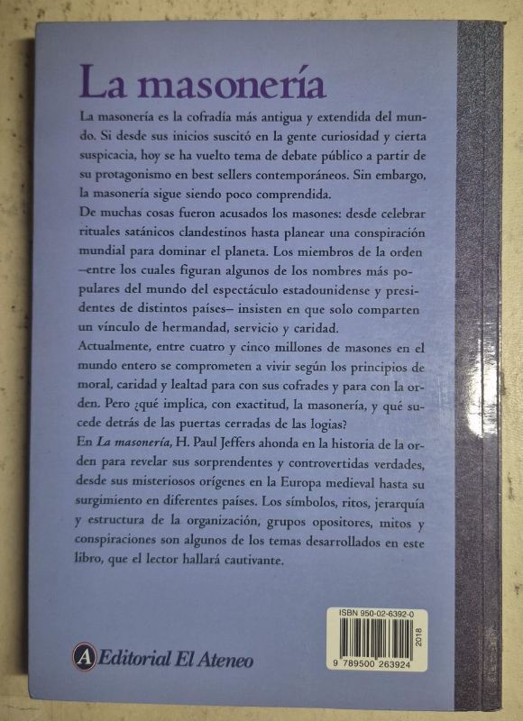 La masonería Historia de una sociedad secreta