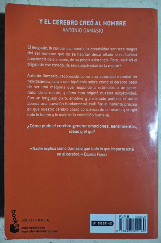Y el cerebro creó al hombre