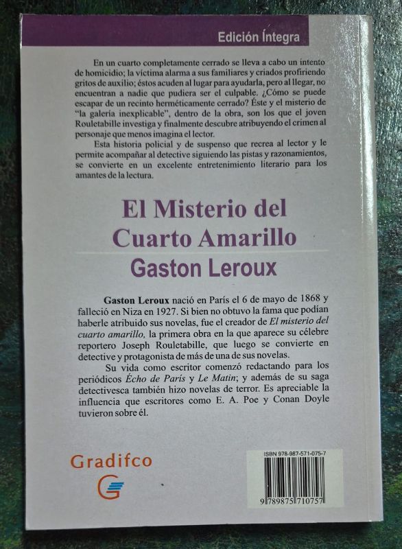 El misterio del Cuarto Amarillo