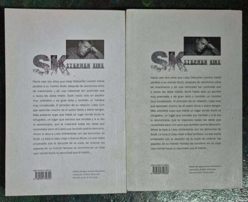 Stephen King / La historia de Lisey 1 y 2