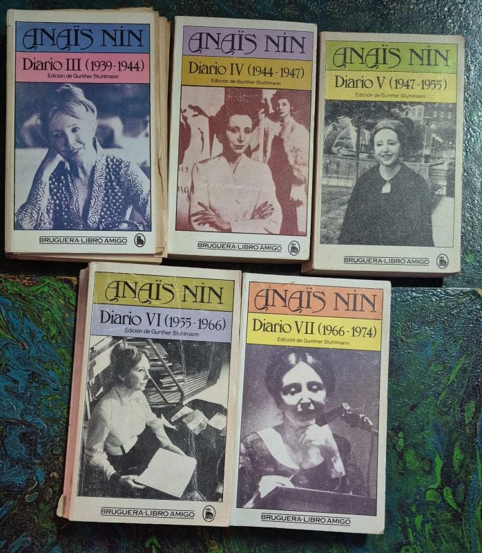 Anaïs Nin Diario / 4 libros + 1 de regalo