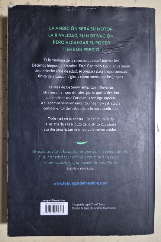 Balada de pájaros cantores y serpientes