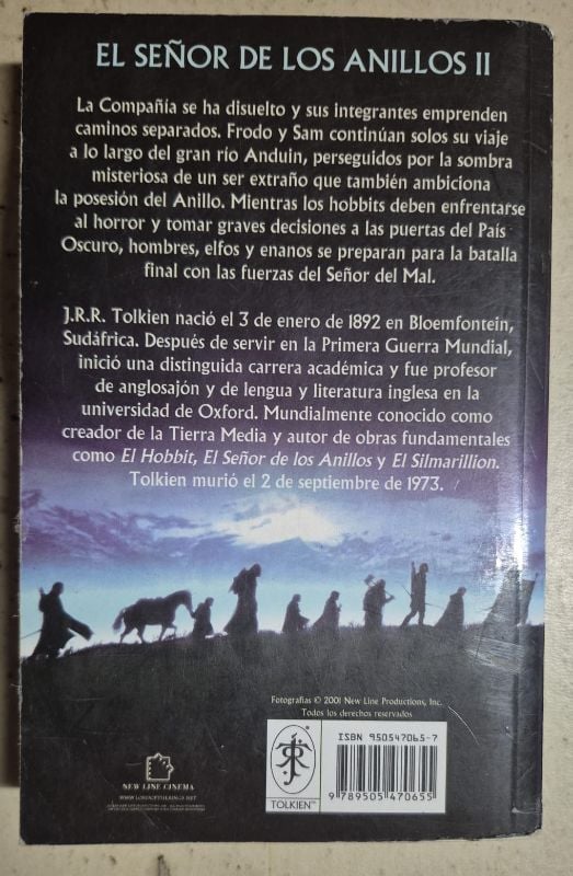 El señor de los anillos II Las dos torres