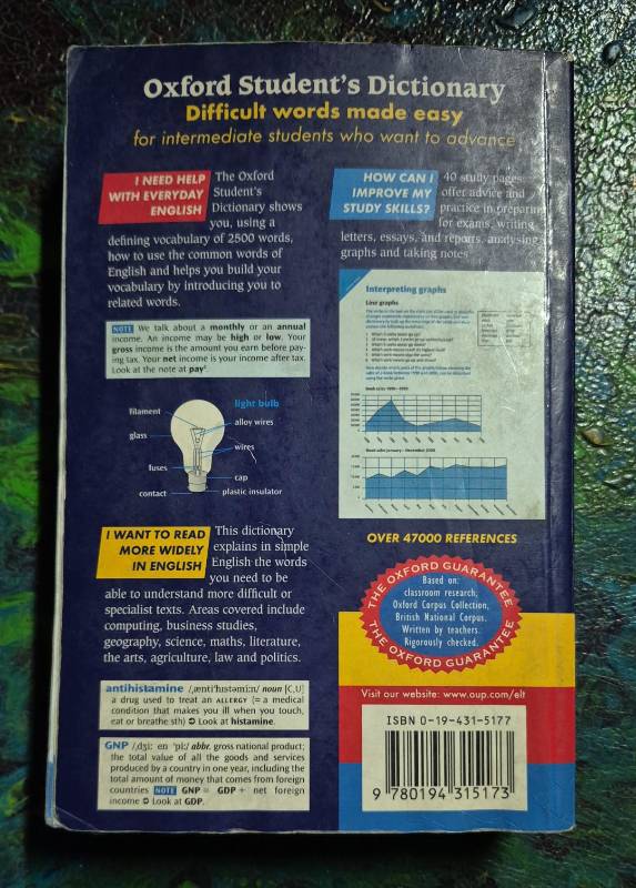 Oxford Student's dictionary of english