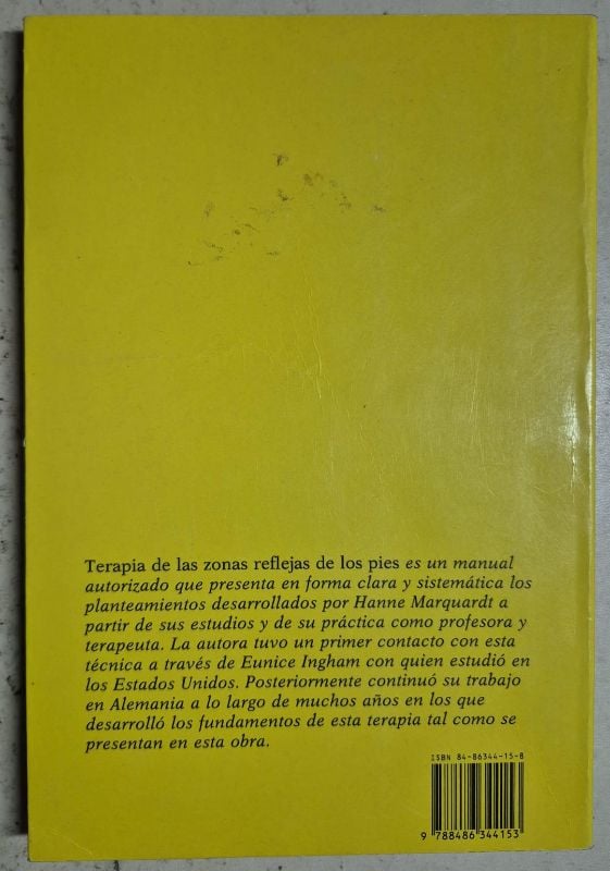 Terapia de las zonas reflejas de los pies