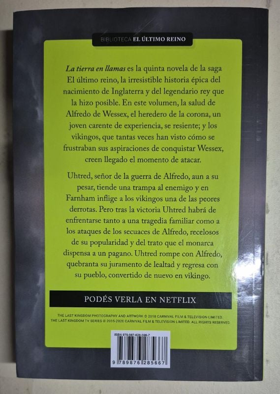 La tierra en llamas Libro 5