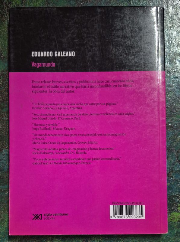 Vagamundo y otros relatos / Biblioteca Eduardo Galeano