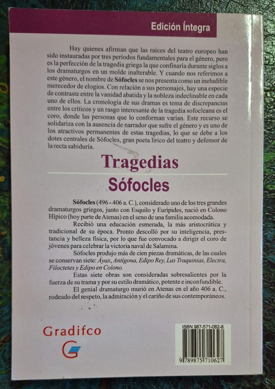 Sófocles / Tragedias