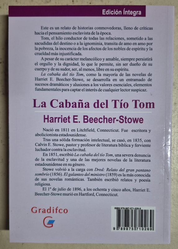 La cabaña del Tío Tom / Roble/Plus