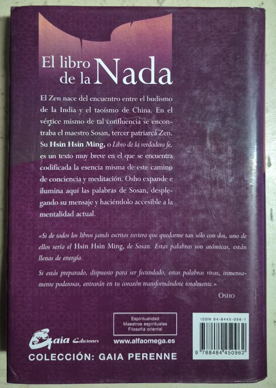 El libro de la nada