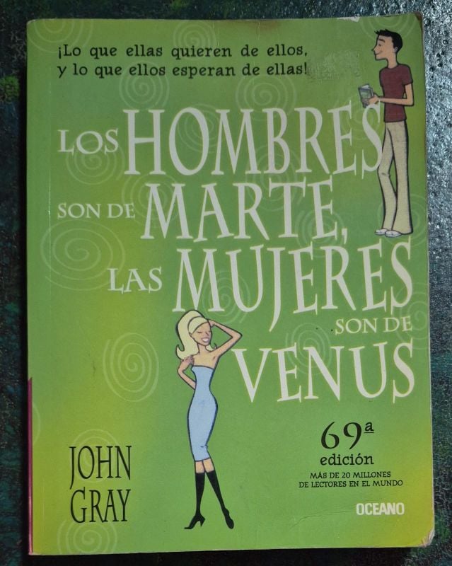 Los hombres son de marte las mujeres son de venus