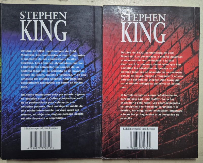 Stephen King / El pasillo de la muerte 5 tomos