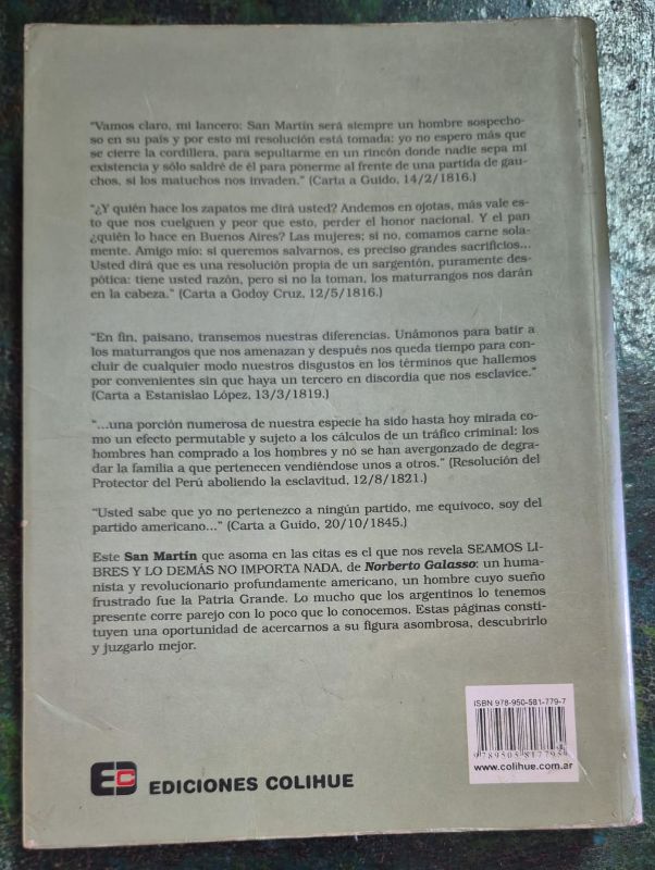 Seamos libres y lo demás no importa nada