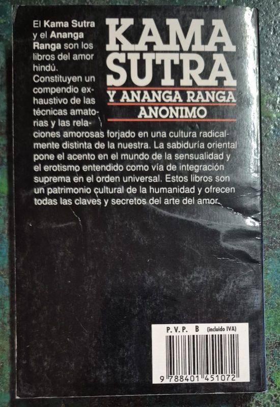 Kama sutra y ananga ranga