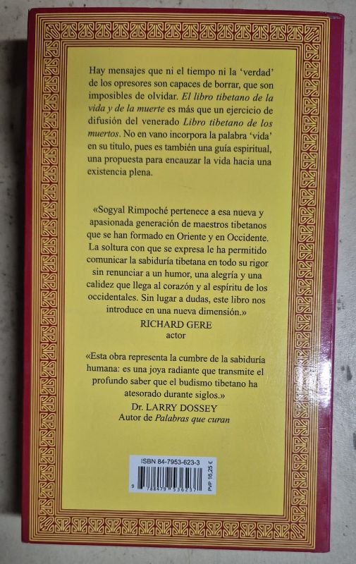 El libro tibetano de la vida y de la muerte