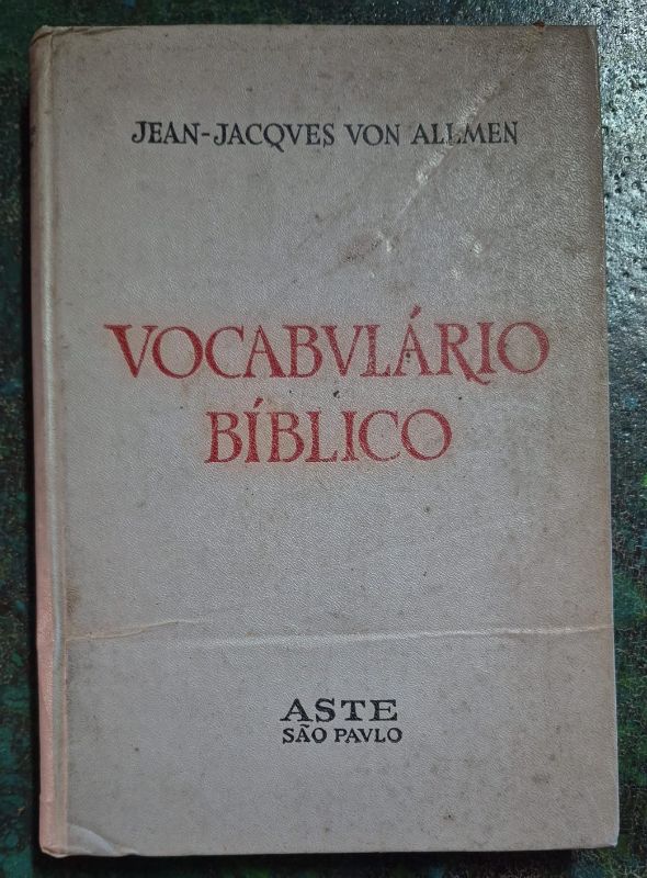 Vocabulário Bíblico / En portugues