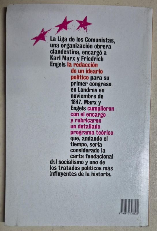 El manifiesto comunista