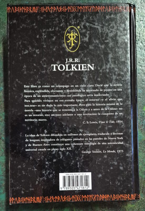 El señor de los anillos 1 La comunidad del anillo / Tapa dura