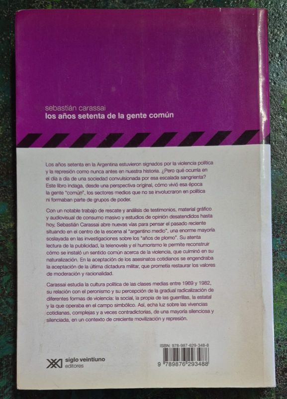 Los años setenta de la gente común