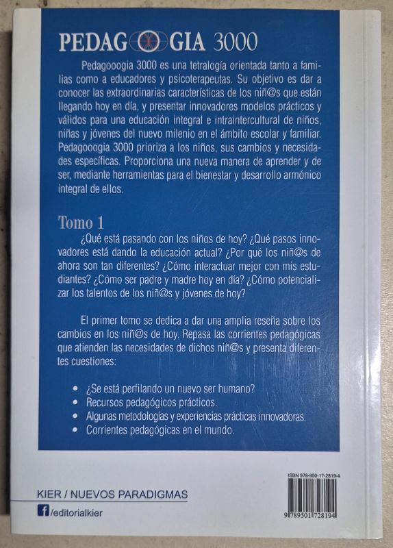 Pedagogía 3000 tomo 1