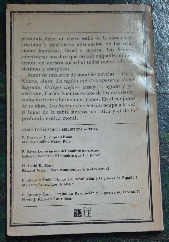 Las buenas conciencias