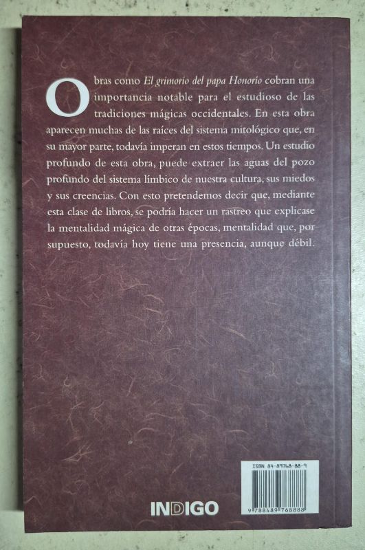 El grimorio del papa Honorio