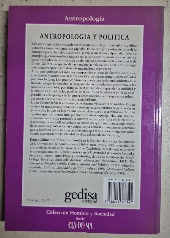 Antropología y política