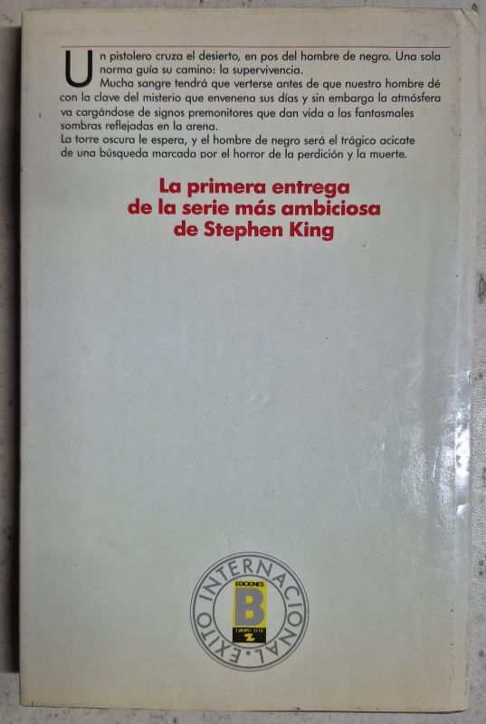 Stephen King / La torre oscura 1