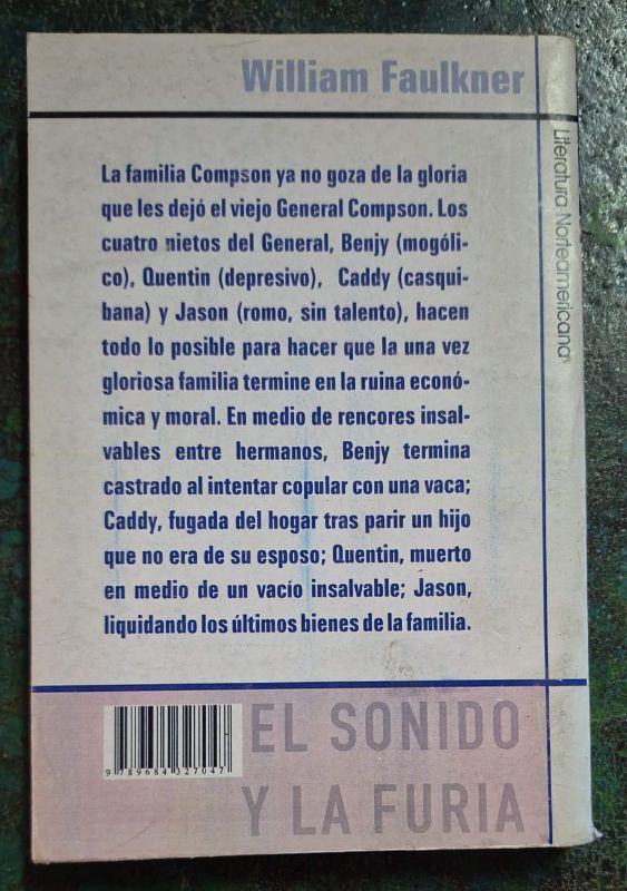 El sonido y la furia