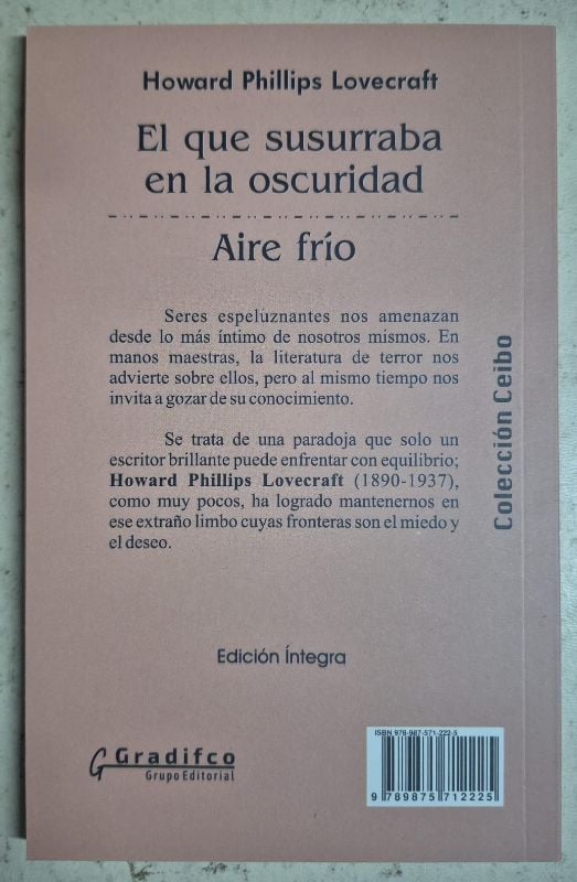 El que susurraba en la oscuridad - Aire frío / Ceibo