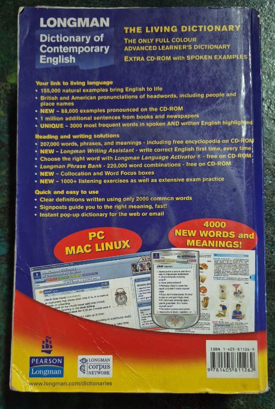 Dictionary of Contemporary English