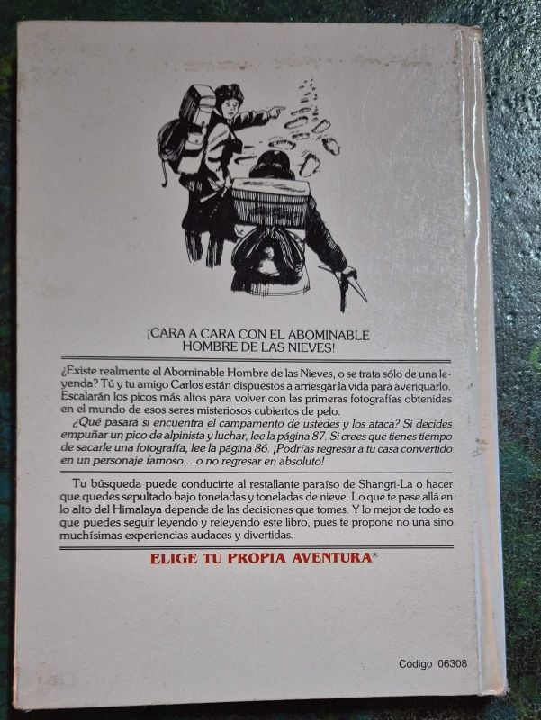 El abominable hombre de las nieves / Elige tu propia aventura